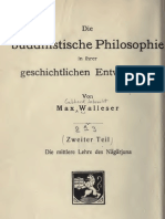 Walleser - 1911 - Die Buddh. Philosophie in Ihrer Geschichtlichen Entwicklung - Teil II