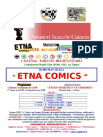 Torneo Rapid Etna Comics 2013