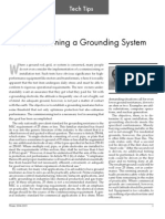 Comissioning Grounding System
