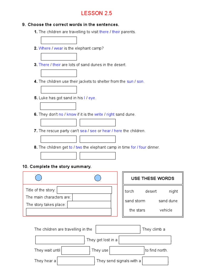 Lesson 2.5 | PDF