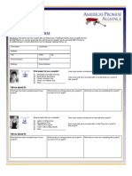 Challenge Report Back Form