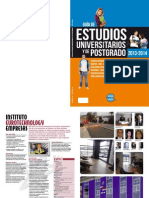 Guia de Estudios Universitarios y de Postgrado 2013-2014