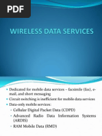 Wireless Data Services