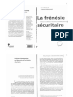 La Frénésie Sécuritaire