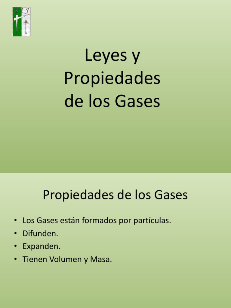 Propiedades y Leyes de los Gases | PDF | Gases | Mole (Unidad)