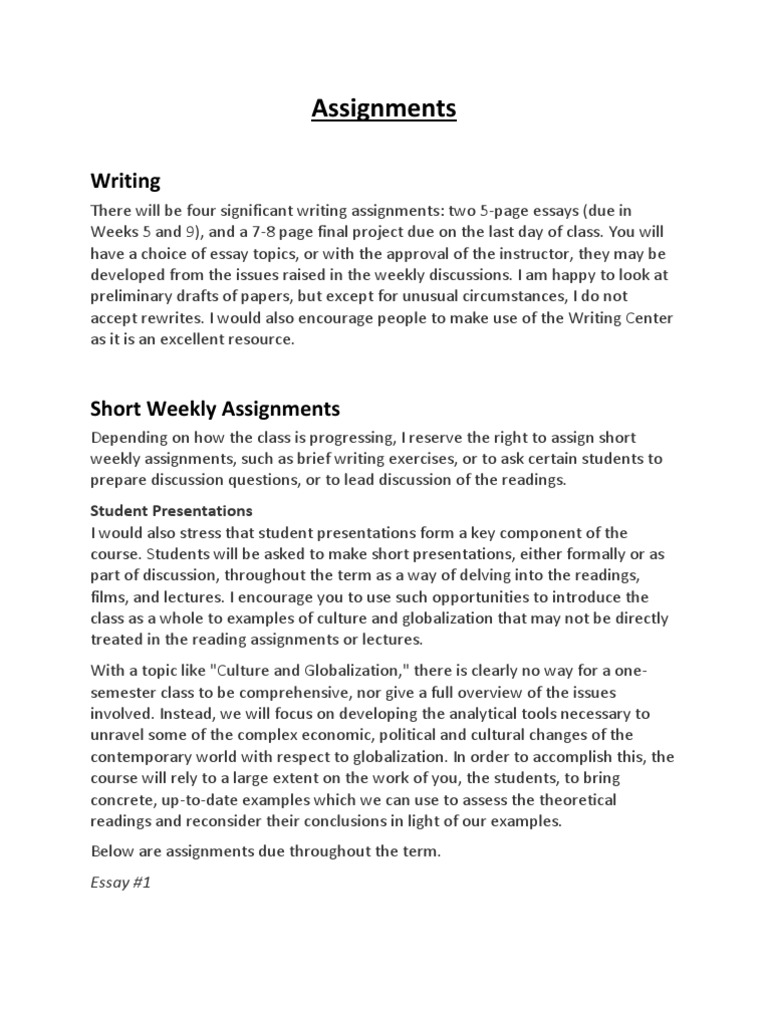 Globalization essay pdf image
