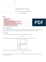 Ejercicios Transformacion Lineal