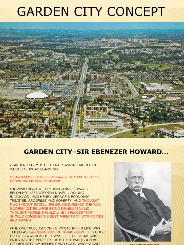 Garden City Ppt Urban Planning Land Management