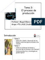 Tema 3 El proceso de producción