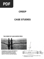 Creep Case Studies