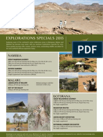 Explorations 2013 Specials