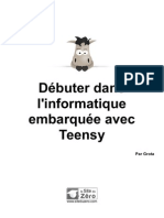 Debuter Dans L Informatique Embarquee Avec Teensy