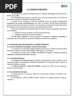 LA UNIÓN EUROPEA