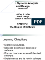 Modern Systems Analysis and Design: The Origins of Software