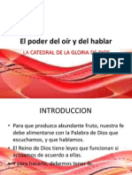 El Poder Del Oír y Del Hablar