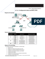 Configuracion NAT Dhcp