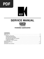 subwoofer kef psw 1000