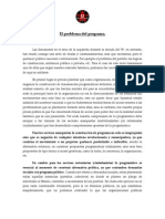 El Problema Del Programa PDF