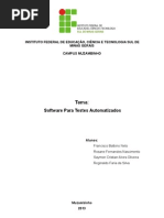 Capa Com Logo - Software Para Testes Automatizados