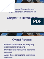 Ch001 - Managerial Economics and Organizational Architecture