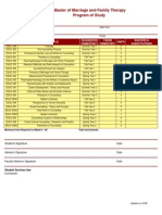 MFT Curriculum Snapshot 2013-2014