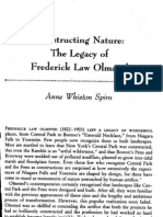 Constructing Nature: The Legacy of Frederick Law Olmsted