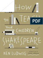 How To Teach Your Children Shakespeare by Ken Ludwig - Excerpt