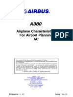 A 380 Characteristics For Airport Planning