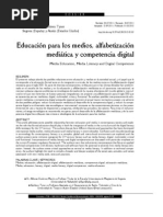Educacion para Los Medios Alfabetizacion Mediatica y Competencia Digital