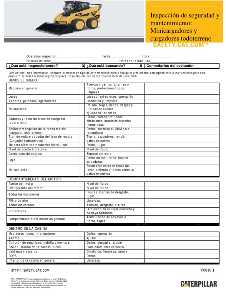 Safety Maintenance Checklist Fill Online Printable Fi vrogue.co