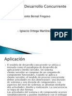 Modelo desarrollo concurrente aplicaciones cliente-servidor