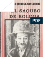 Quiroga Marcelo - El Saqueo de Bolivia