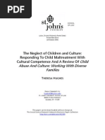 The Neglect of Children and Culture