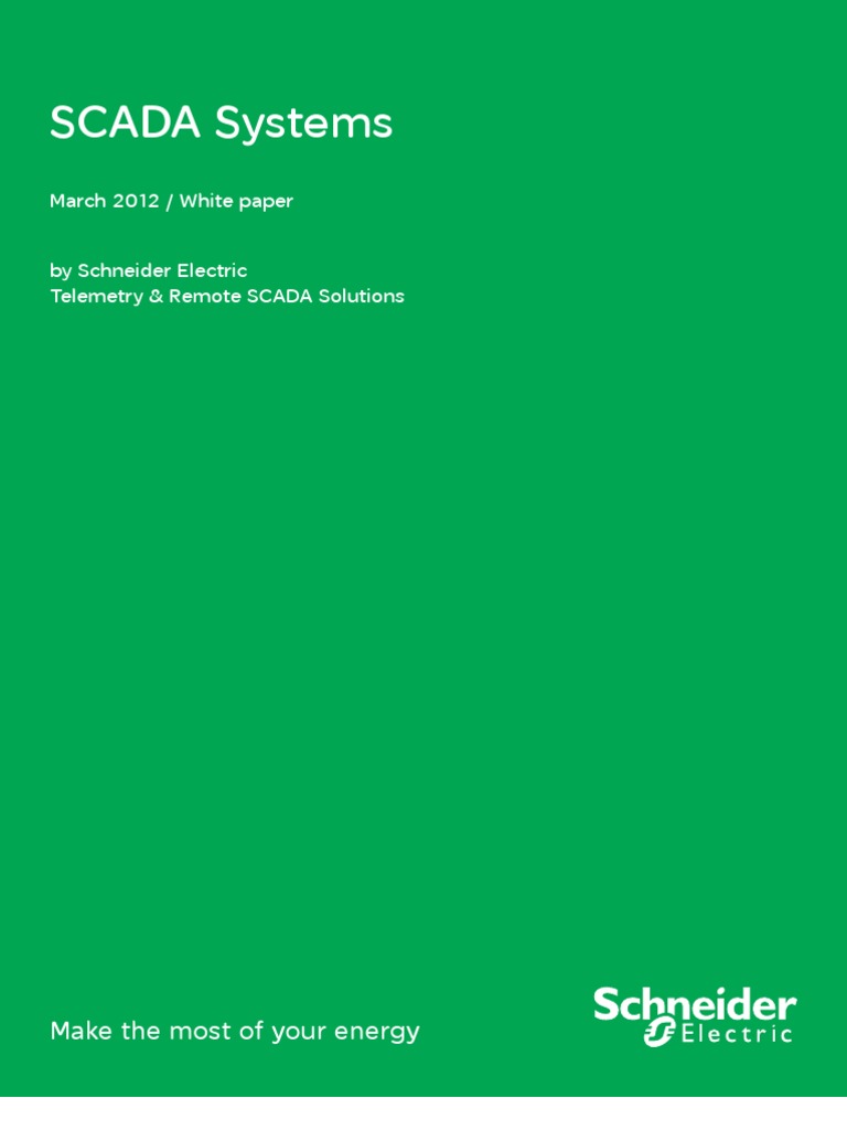 Scada Systems Make The Most Of Your Energy Pdf