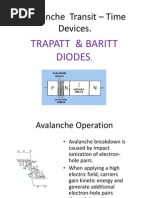 Avalanche Transit - Time Devices