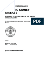 Laporan Pendahuluan Chronic Kidney Disease (CKD)