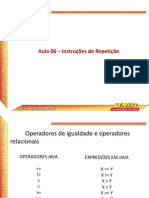 Aula 06 INstruçoes de repeticao