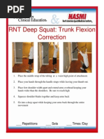 RNT Deep Squat Trunk Flexion Correction