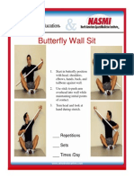 Butterfly Wall Sit