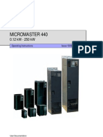 Siemens Micromaster 440 Manual PDF
