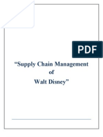 Supply Chain Management of Walt Disney