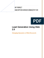 Lead Generation Using Web 2.0