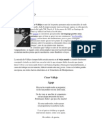 poemas de César Vallejo