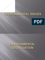 Environmental Issues, E.degradation