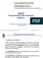 Tema 6 Programacion de Interfaces Graficas PDF