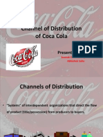 Distribution Channel at Coca Cola