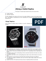 Identifying Hublot Replica Watches