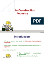 ICT in Construction Industry