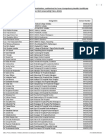Amarnath Yatra - List of Doctors - West Bengal-Yatra-2013 PDF