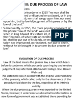 Due Process of Law. Powerpoint Presentation